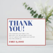 赤白と7月の愛国心の締め切り4 サンキューカード (スタンド正面)