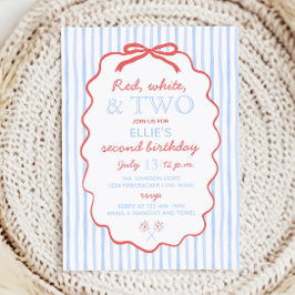 赤白と7月2日の誕生日（4日） 招待状