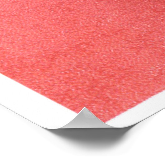 赤白の ポスター (角)