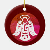 赤白エンジェル セラミックオーナメント (裏面)