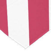 赤白ストライプ国愛国大長テーブルランナー ロングテーブルランナー (コーナー)