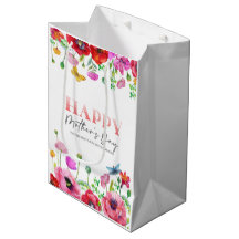 赤白フローラハッピーマザーズあいさつカード