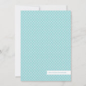 赤白ホットエアバルーン テーブルナンバーカード 招待状 (裏面)