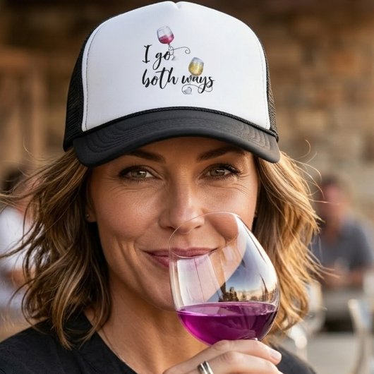 赤白ワイン愛好家、私は両道行く キャップ