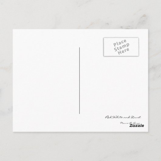 赤白塵 ポストカード (裏面)