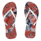 赤白大理石と青大理石 ビーチサンダル (ソール)