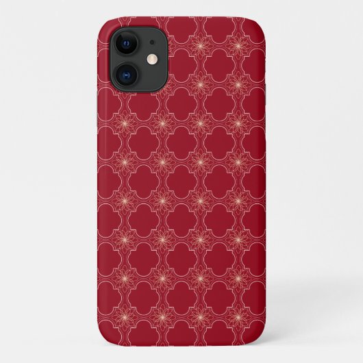 赤白熱［赤熱］光を放つ抽象芸術 Case-Mate iPhoneケース (裏面)