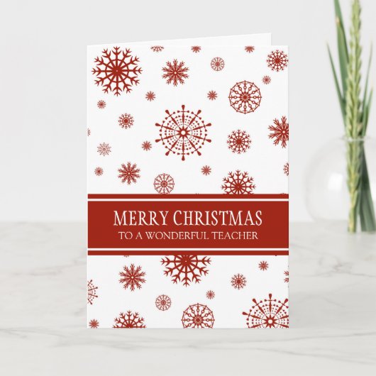 赤白雪先生メリークリスマスカード シーズンカード (正面)