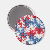 赤白青かぎ マグネット (正面/裏面)