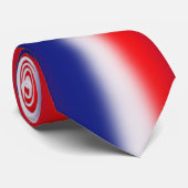 赤白青のタイ ネクタイ (ロール)