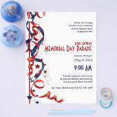 赤白青のリボンと星 チラシ (シングル)