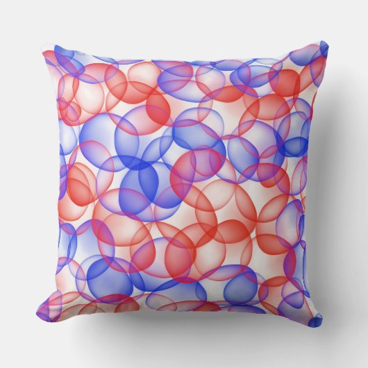 赤白青の外観 クッション (正面)