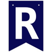 赤白青の愛国心を投票に登録 バンティングフラッグ (第1の旗)