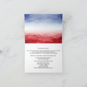 赤白青の政治キャンペーンイベント サンキューカード (内部)