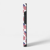 赤白青の旗デザインCase-Mate iPhone iPhoneケース (左側面)