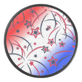赤白青の花火 アイスホッケーパック (正面)