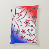 赤白青の花火 アクセントクッション (裏面(縦))