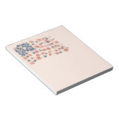 赤白青の花 ノートパッド (アングル)