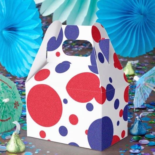 赤白青の輝き トランプ 大パーティ フェイバーボックス (パーティー)