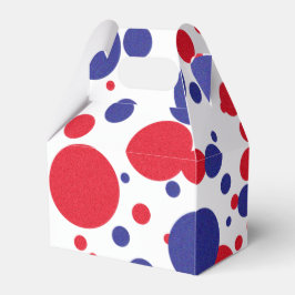 赤白青の輝くトランプ巨大パーティー フェイバーボックス