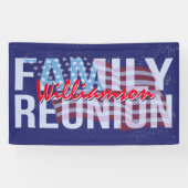 赤白青アメリカンファミリー懇親会 横断幕 (横)