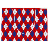 赤白青アーガイル1-抱き枕L ラージペーパーバッグ (裏面)