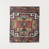 赤白青ウエスタンローンスターダラス  タペストリー (正面)