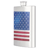 赤白青グリッターアメリカのキャンペーンテンプレート フラスク (左)