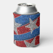 赤白青グリッターアメリカンフラッグスターストライプズ 缶クーラー (缶裏面)