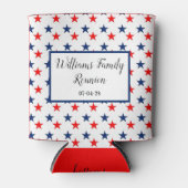 赤白青スター7月お祝い懇親会 缶クーラー (正面)