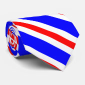赤白青ストライプネクタイ ネクタイ (ロール)