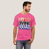 赤白青ダンプスターダイビングチーム Tシャツ (正面フル)