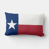 赤白青テキサス州国旗 ランバークッション (裏面)