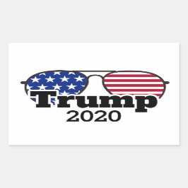 赤白青トランプ2020 長方形シール