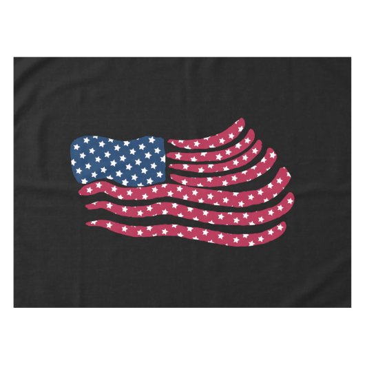 赤白青フラグデザイン テーブルクロス (正面(横))