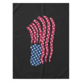 赤白青フラグデザイン テーブルクロス (正面)