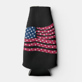 赤白青フラグデザイン ボトルクーラー (正面)