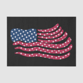 赤白青フラグデザイン 薄葉紙