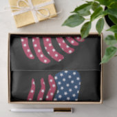 赤白青フラグデザイン 薄葉紙 (ギフト)