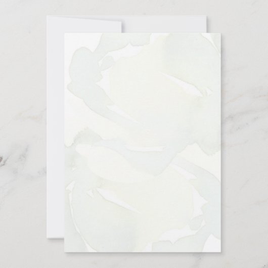 赤白青フローラ水色クリスチャン結婚ズ 招待状 (裏面)