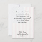 赤白青フローラUSA国旗の写真 サンキューカード (裏面)