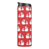 赤白青ホリデイポーラベアファミリー タンブラー (回転右)