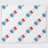 赤白青ポップス ラッピングペーパー (フラット)