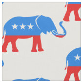 赤白青共和党の愛国者 ファブリック (クローズアップ)