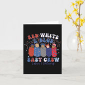 赤白青出産看護師4日7月 カード (黄色い花)