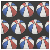 赤白青布 ファブリック (クローズアップ)