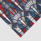 赤白青愛国ステンドグラス7月4日 薄葉紙 (詳細)