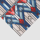 赤白青愛国ステンドグラス7月4日 薄葉紙 (詳細)