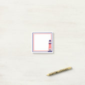 赤白青愛国灯台ポストイットノート ポストイット (デスク上)