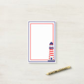 赤白青愛国灯台ポストイットノート ポストイット (デスク上)